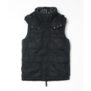 「DUVETICA」 ダウンベスト S ブラック メンズ