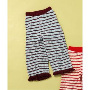 BREEZE（ブリーズ） 【リンク】サマーニットボトム （レッド