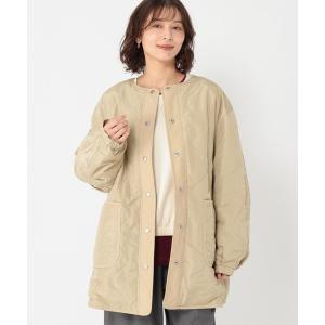 ノーカラーコート コート リバーシブルノーカラーコート「プチサイズあり」 レディース