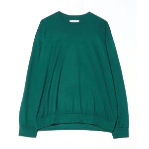 marka（マーカ） ： CREW NECK -2/72 WOOL SINGLE JERSEY WASHABLE