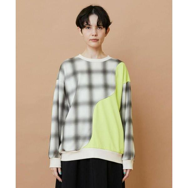 トレーナー スウェット ハーフオンブレー スウェット レディース メンズ