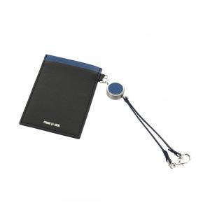 パスケース 「COMME CA MEN/コムサメン」 コール リール付き単パスケース