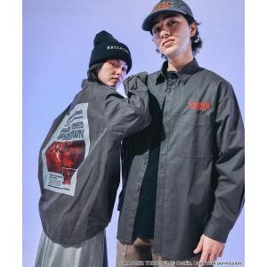 シャツ 「STRANGER THINGS」コラボグラフィックシャツ メンズ