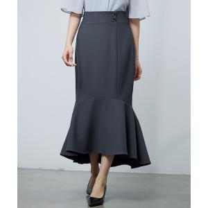 スカート 「2026SS新作」レディース マーメイド バックゴム ロング丈 タイト フレア きれいめ
