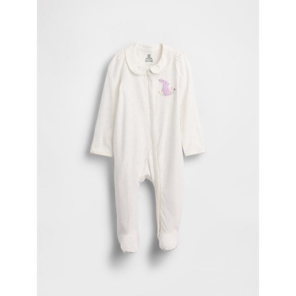 ベビー服 ロンパース はじめてのお気に入り オーガニックコットン 足つき カバーオール (ベビー)