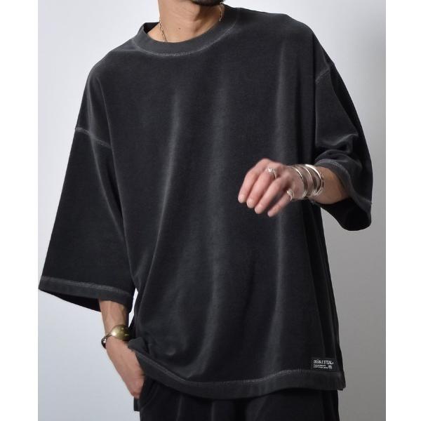 tシャツ DSピグメントパイルオーバーサイズTシャツ メンズ レディース
