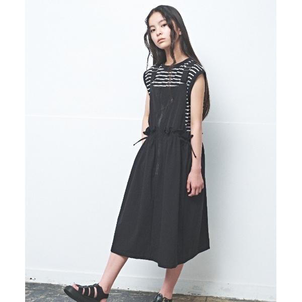 ジャンパースカート ナイロンワッシャージャンパースカート キッズ 子供服 女の子