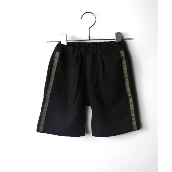 パンツ 杢ツイルラインショートパンツ キッズ 子供服 男の子