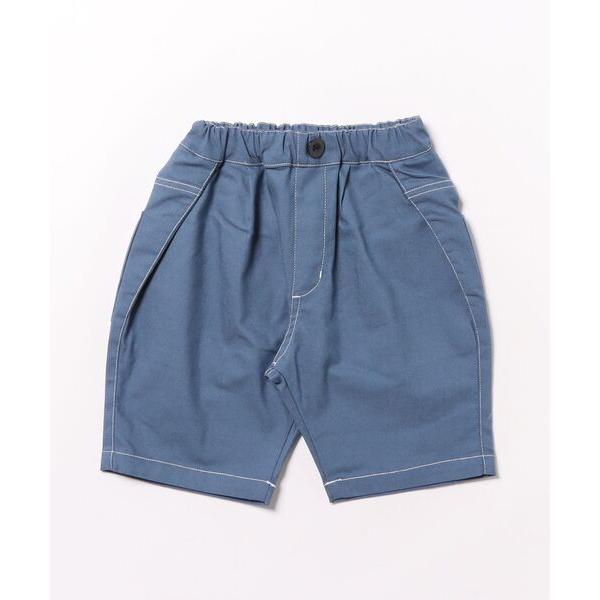 パンツ ストレッチカラーデニムショートパンツ キッズ 子供服 女の子