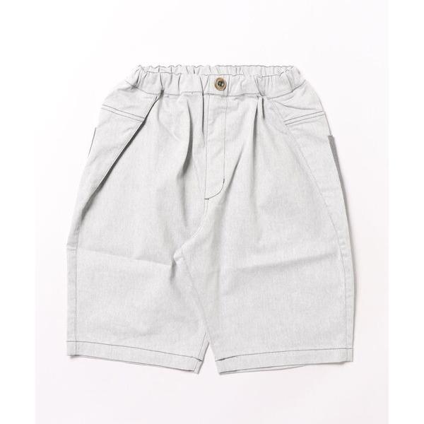 パンツ ストレッチカラーデニムショートパンツ キッズ 子供服 女の子