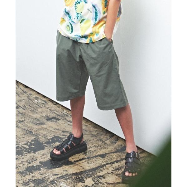 パンツ ナイロンワッシャーショートパンツ キッズ 子供服 女の子