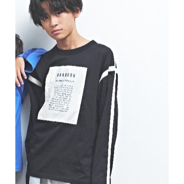 tシャツ 天竺ライン長袖Tシャツ キッズ 子供服 男の子