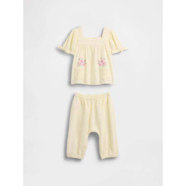 セットアップ シアサッカー コーデセット (ベビー) キッズ 子供服 女の子