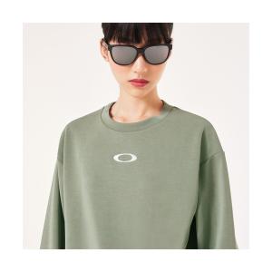 オークリーRADIANT PEACH FLEECE CREW 8.0/クルーネックトップス/レディース/スポーツ・トレーニングウェア/OAKLEY
