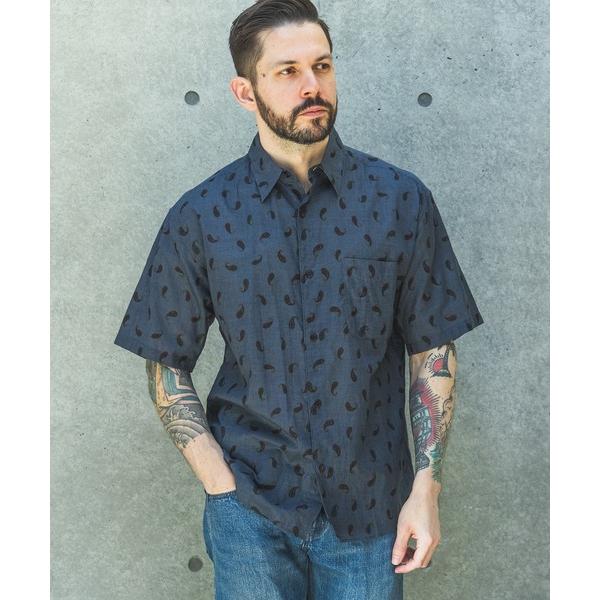 シャツ 半袖 VINTAGE PAISLEY / SHORT/S REGULAR COLLAR SH...