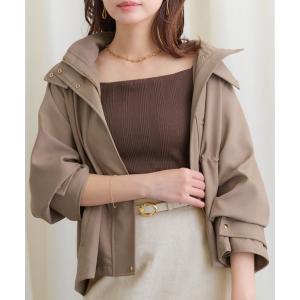 マウンテンパーカー ウインドブレーカー テントラインフーデッドブルゾン 「低身長・小柄女性」 レディース