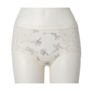 ショーツ キッドブルー -２６ブリティッシュブーケ -ヒップハンガーショートカルソン -KIDF311 -kidblue