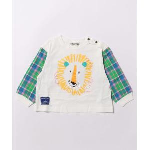 tシャツ ライオンプリント長袖Ｔシャツ キッズ 子供服 男の子