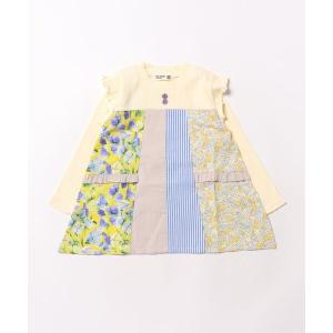 チュニック パッチワークチュニック キッズ 子供服 女の子