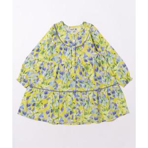 ワンピース 入学式 入園式 卒園式 フラワープリントワンピース キッズ 子供服 女の子