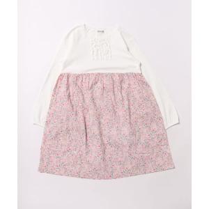 ワンピース 布帛切り替えワンピース キッズ 子供服 女の子