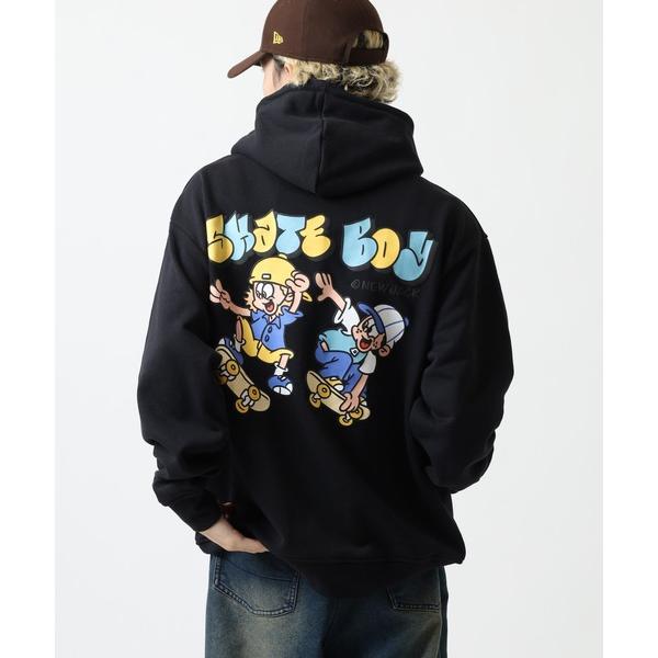 パーカー NEW JACK　裏毛プリントプルパーカー メンズ レディース