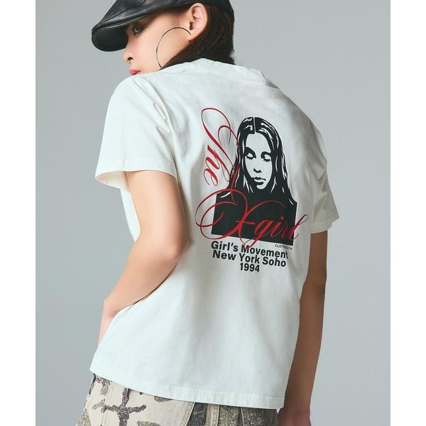 tシャツ CURSIVE SCRIPT LOGO AND FACE S/S TEE レディース メン...