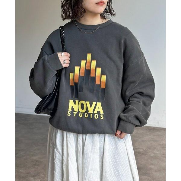 tシャツ 企業ロゴライク加工スウェット メンズ レディース