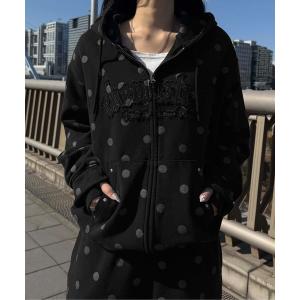 パーカー 「26SS」アソート柄加工ジップパーカー メンズ レディース