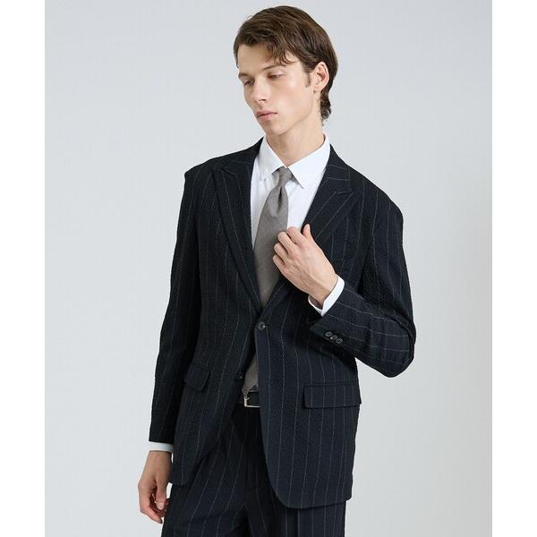 ジャケット テーラードジャケット 「26S/S」ウールストレッチサッカーピークドラペルジャケット /...