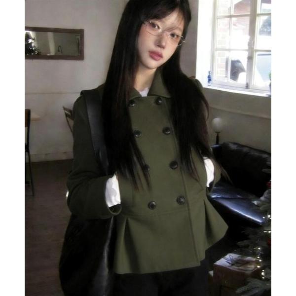 コート アウター ショートコート レディース