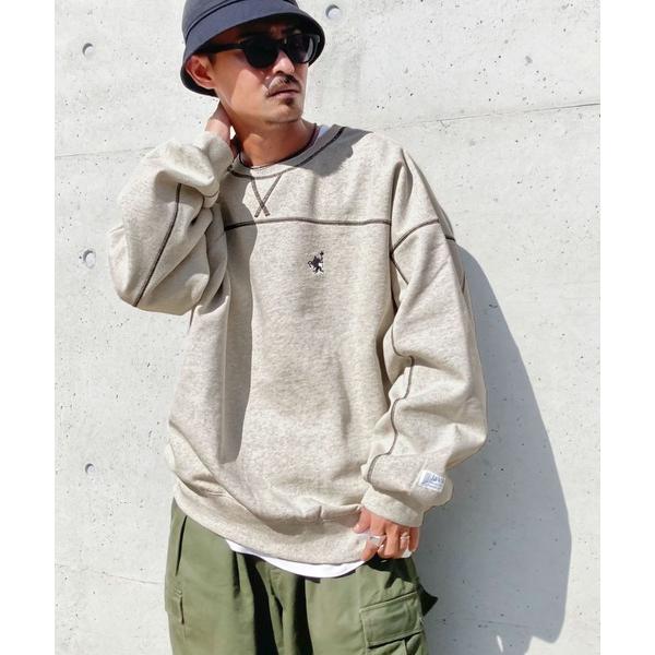 「Java」 スウェットカットソー MEDIUM グレー メンズ