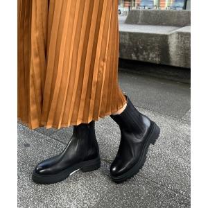 「Robin Rose」 「KLONDIKE」ショートブーツ 37 ブラック レディース