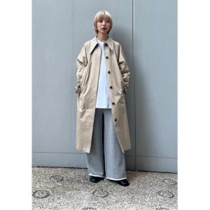 「BLACK BY MOUSSY」 ステンカラーコート FREE ベージュ レディース