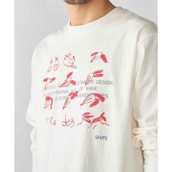 tシャツ 「WEB限定/SHIPS別注」CONVENIENCEYOUNG: DOG LS T メンズ...