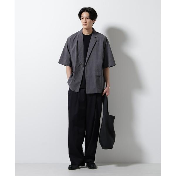 「NANO universe」 テーラードジャケット L グレー メンズ