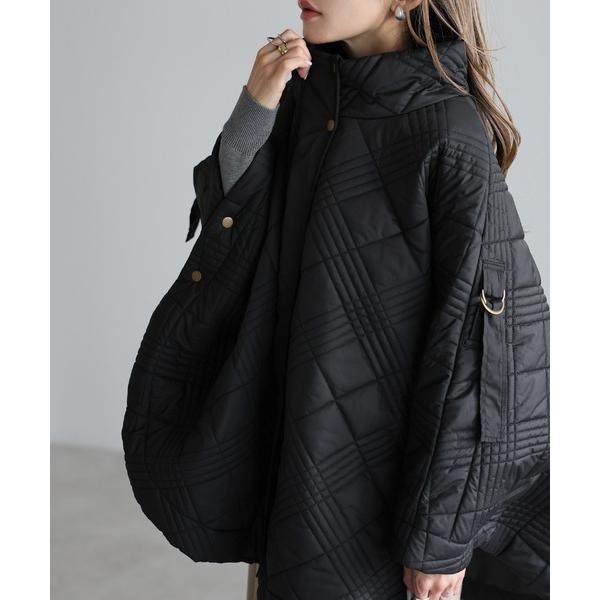 「Bonjour Sagan」 中綿ブルゾン FREE ブラック レディース