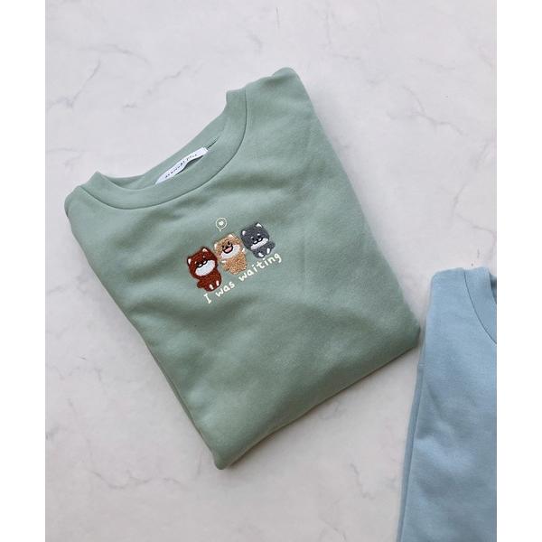 「AS KNOW AS plus」 スウェットカットソー FREE ミント レディース