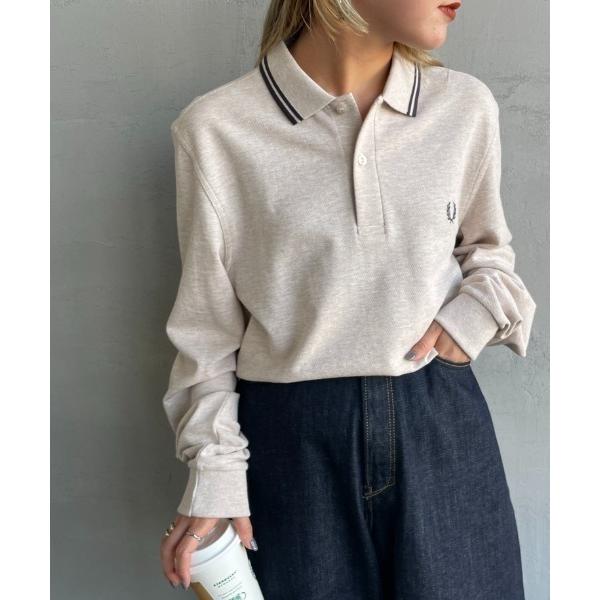 ポロシャツ ポロ 「FRED PERRY/フレッドペリー」 ツインティップライン ワンポイント刺繍ロ...