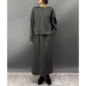 ワンピース 「セットアイテム」プルオーバー×タイトスカート