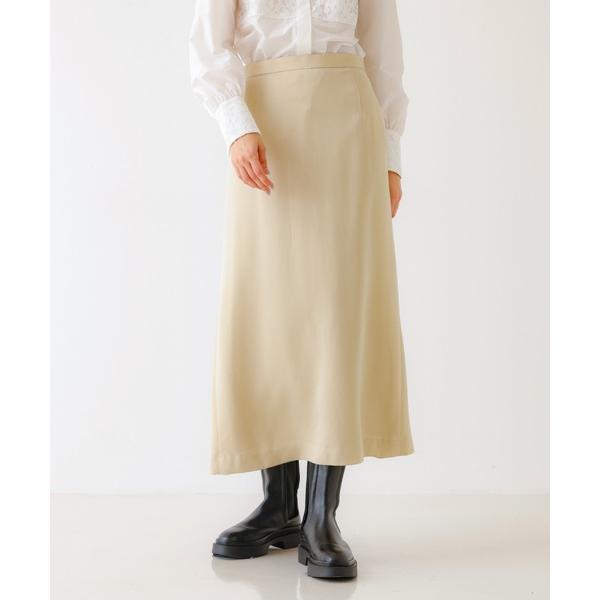 スカート キュプラフレアスカート