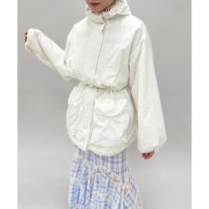 コート アウター タフタパデッドパーカー レディース