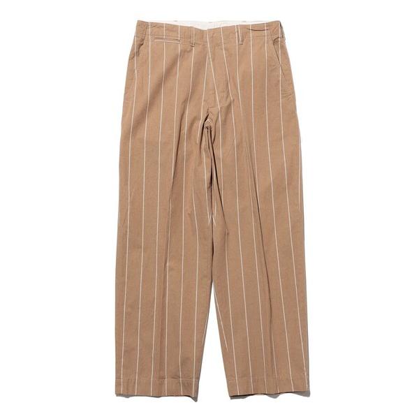 パンツ WORK Trousers Wide Stripe メンズ