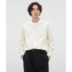 シャツ COTTON WOOL POPLIN SHIRT メンズ