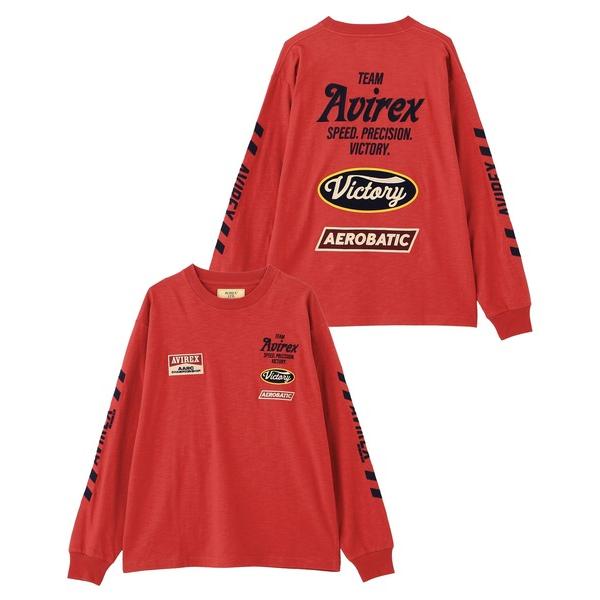 tシャツ 「A.A.R.C」EMBROIDERY L/S T-SHIRT / エンブロイダリー ロン...