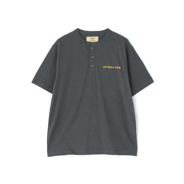 tシャツ 「A.A.R.C」HENLEY NECK T-SHIRT / ヘンリーネック ショートスリ...