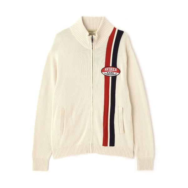 セーター ニット 「A.A.R.C」COTTON ZIP UP KNIT / コットン ジップアップ...