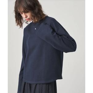 tシャツ 「Steven Alan」コットン スウェット プルオーバー レディース