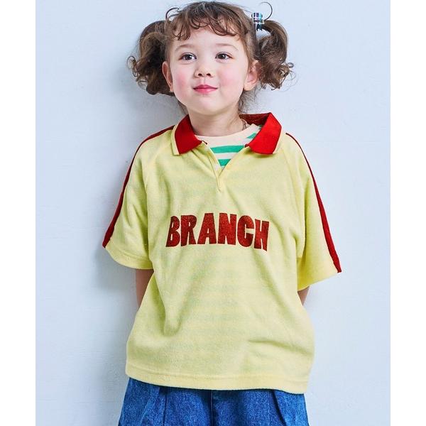 ポロシャツ パイルラインスリーブポロ キッズ 子供服 男の子 女の子