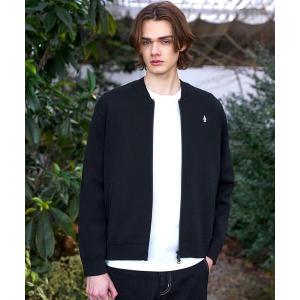 ブルゾン アウター スプリング ニットブルゾン メンズ